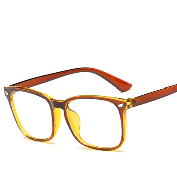Femei bărbați Ochelari Pătrați cadru Feminin Designer de Brand gafas De Sol Spectacol Simplu Ochelari Gafas ochelari de vedere ochelari pentru femei barbati